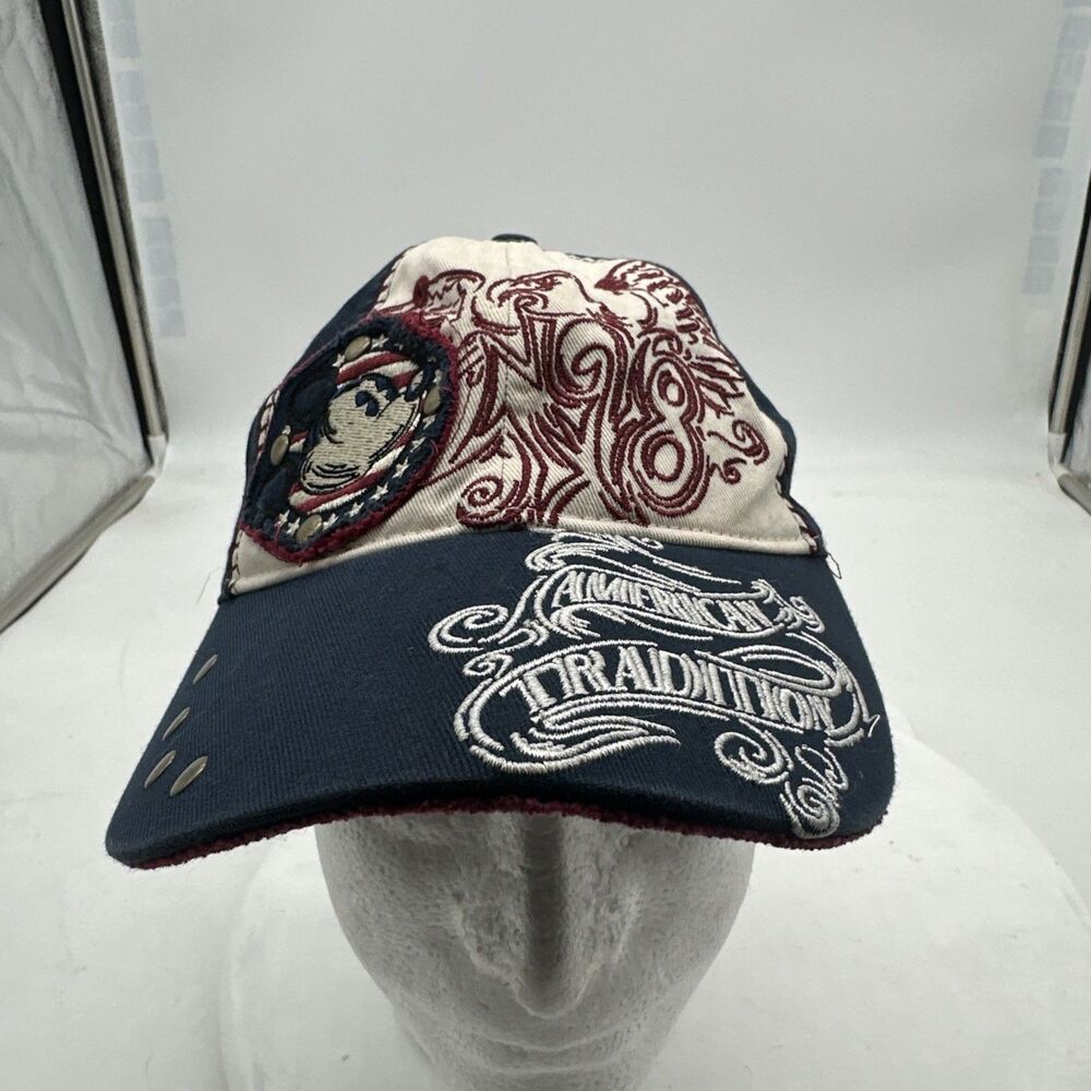 Disney Mickey Mouse "American Tradition" Embroidered Baseball Cap Hat